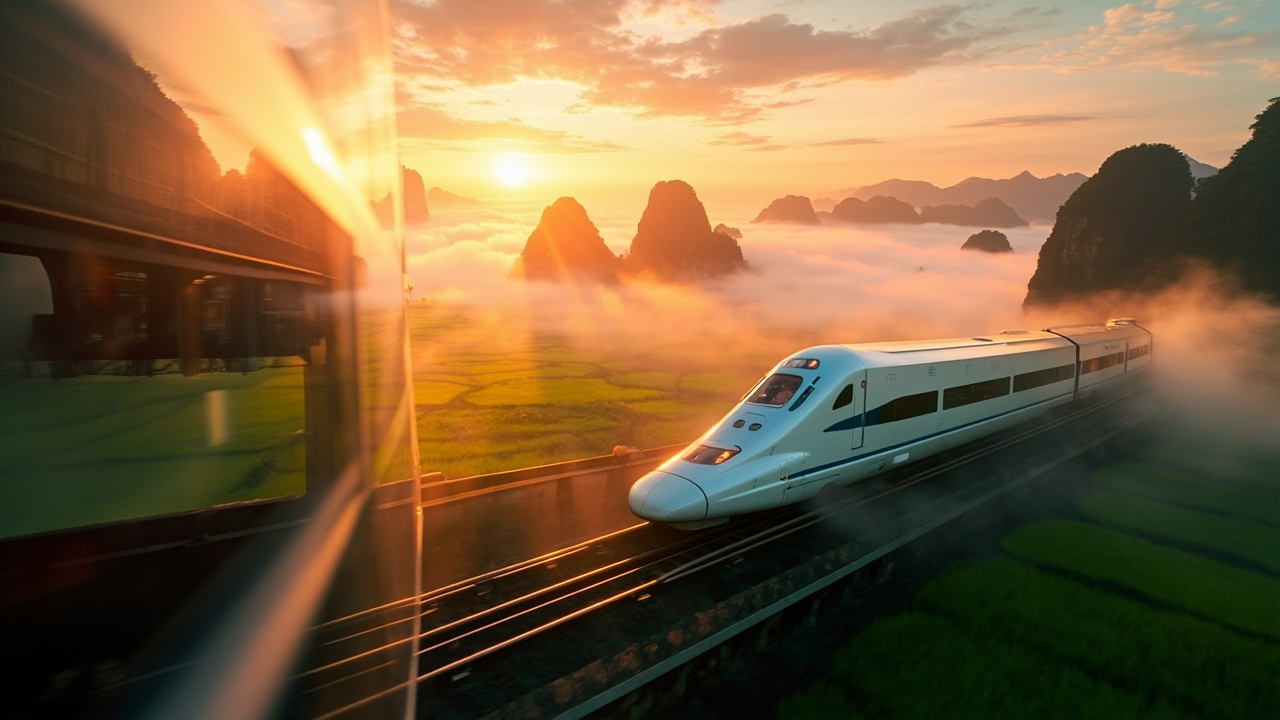 China Bullet Train Itinerary